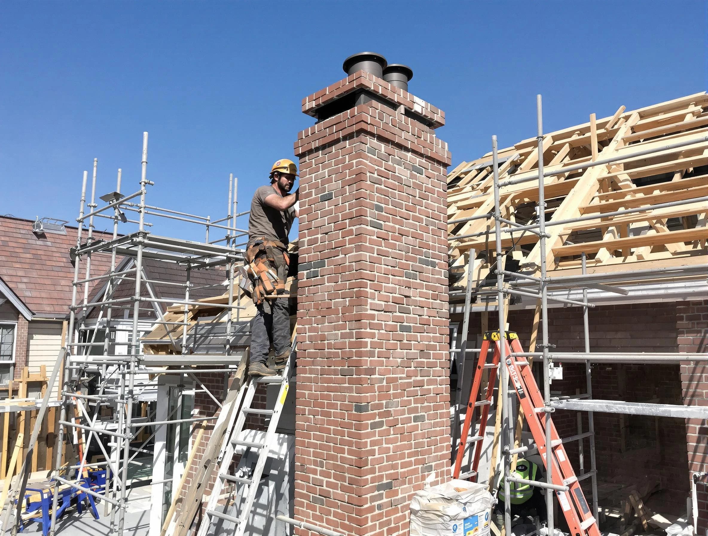 New chimney installation completed by Pelham Chimney Sweep in Pelham, AL