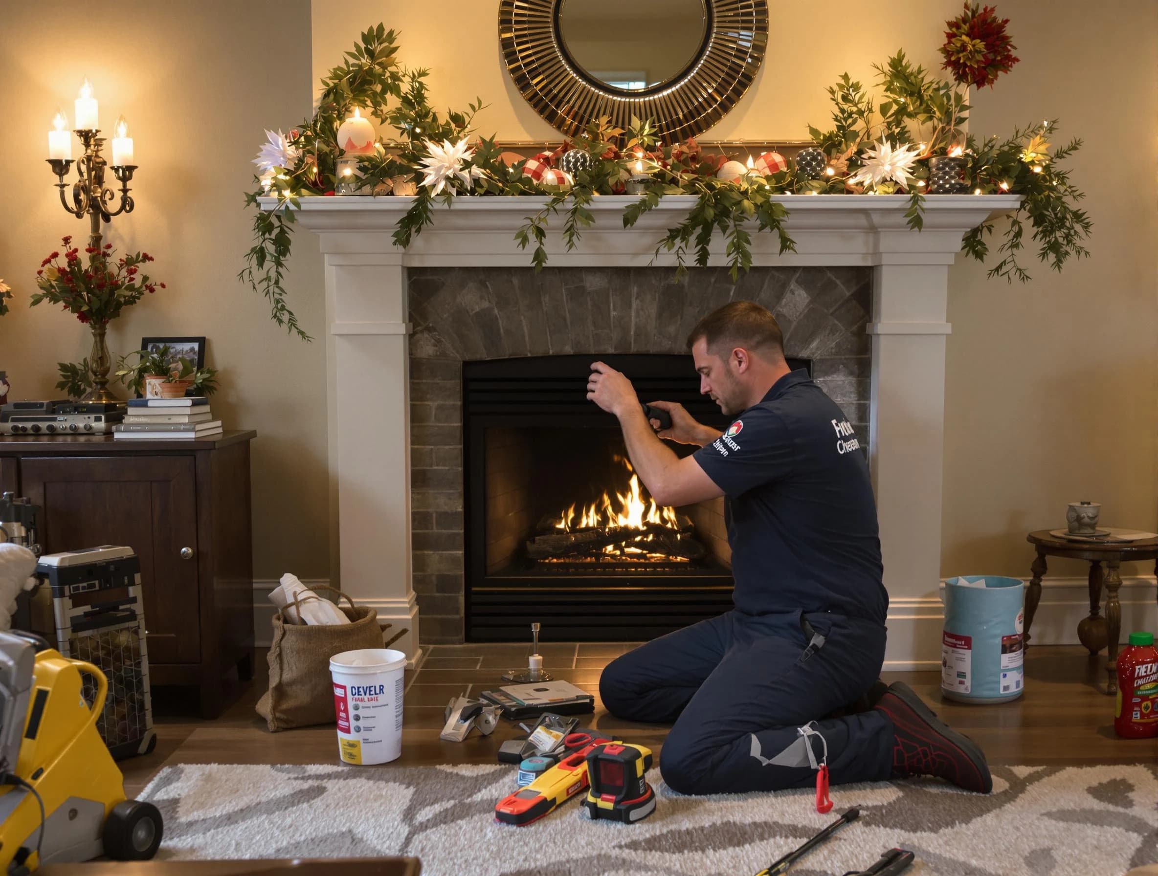 Pelham Chimney Sweep offering fireplace maintenance services in Pelham, AL