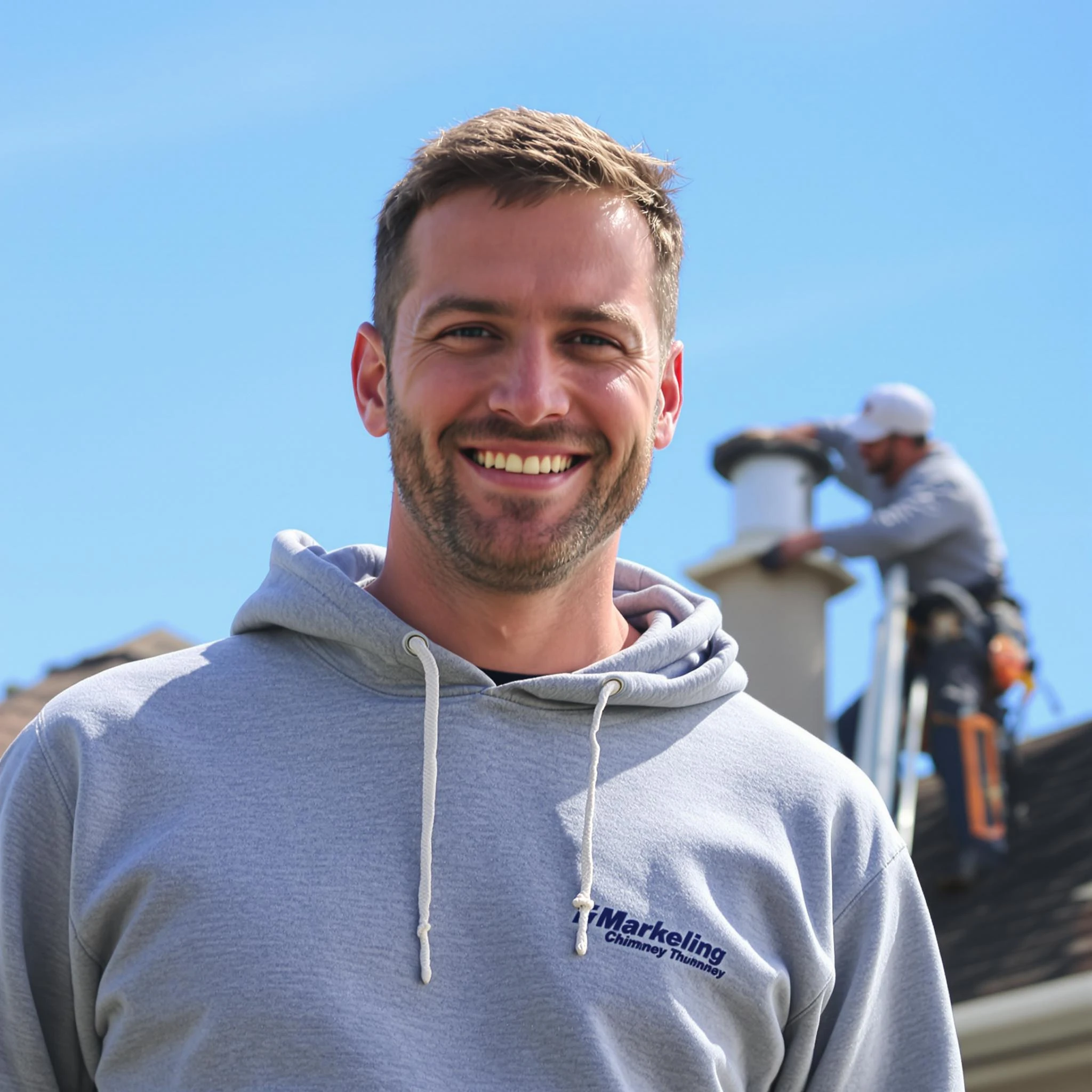 The Pelham Chimney Sweep team.