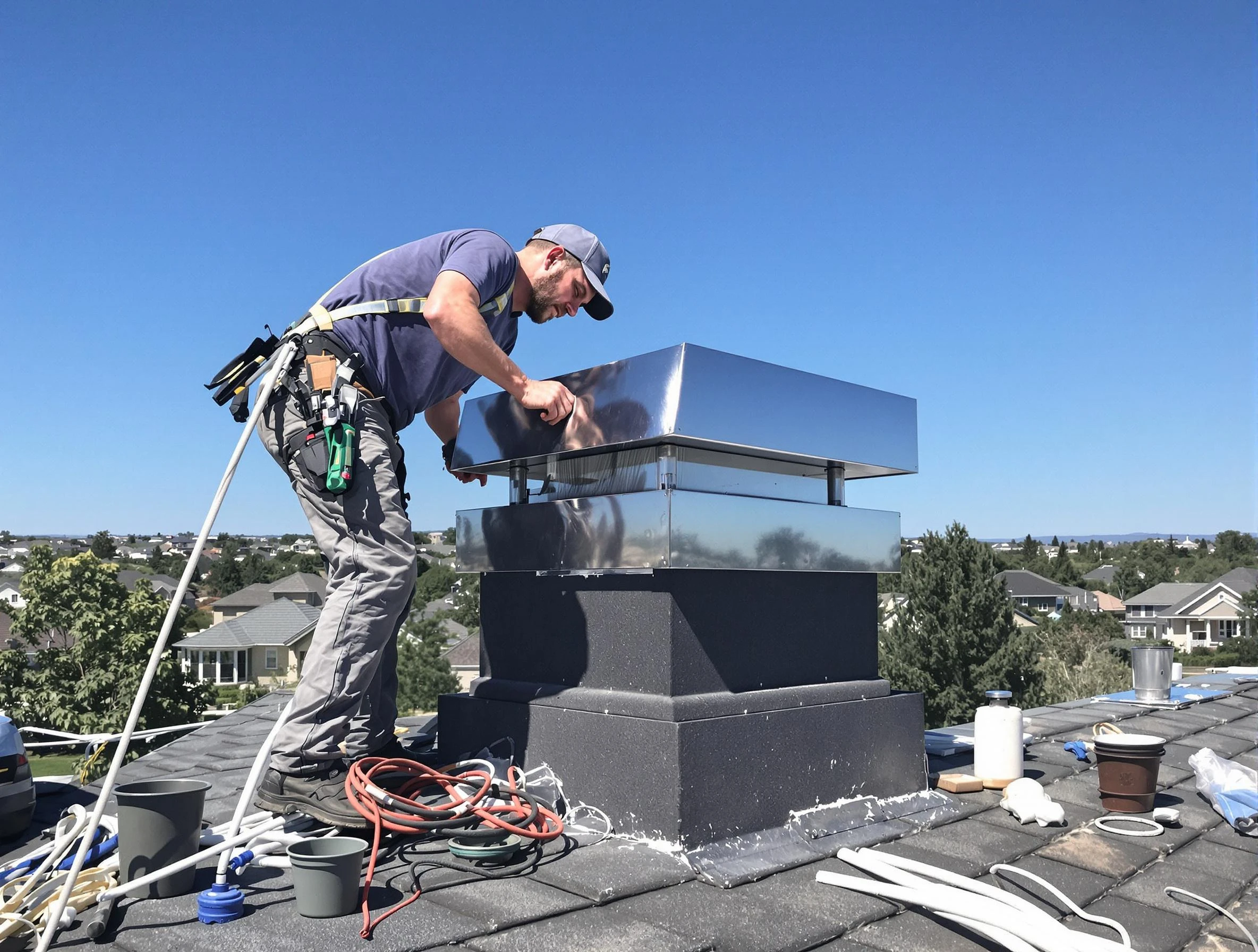 Chimney Cap Services in Pelham