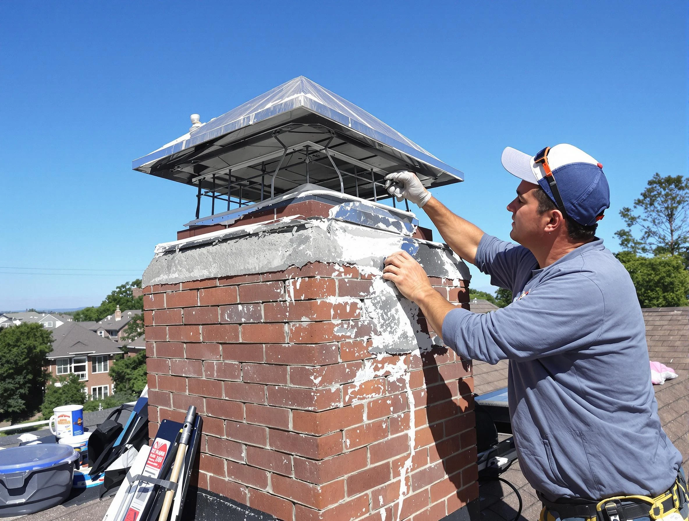 Chimney Crown Services in Pelham