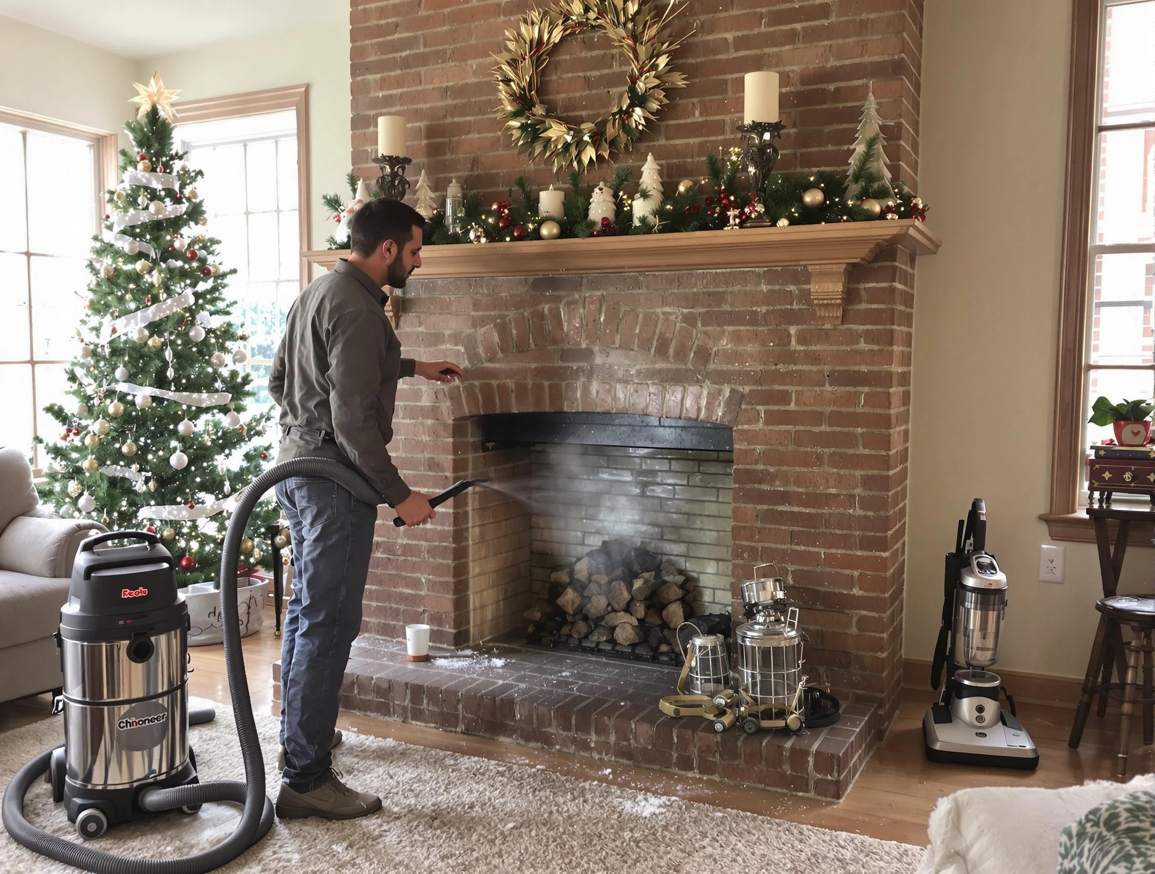 Fireplace Cleaning in Pelham