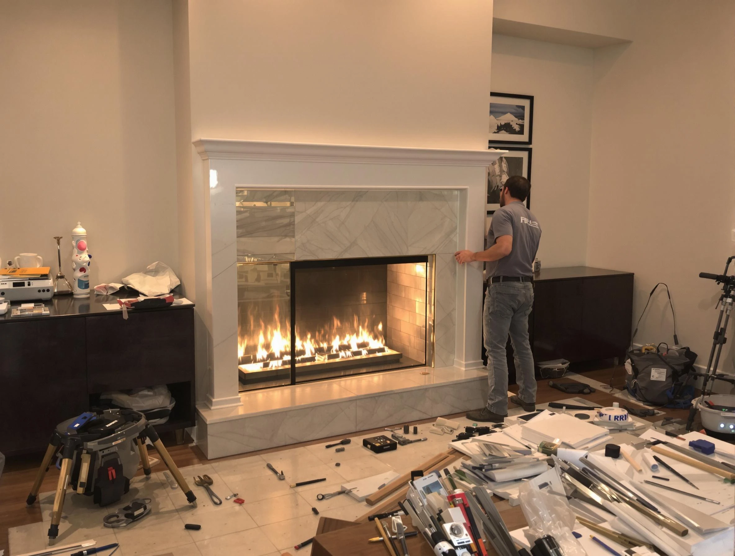 Fireplace Installation in Pelham